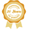 20 years ribbon